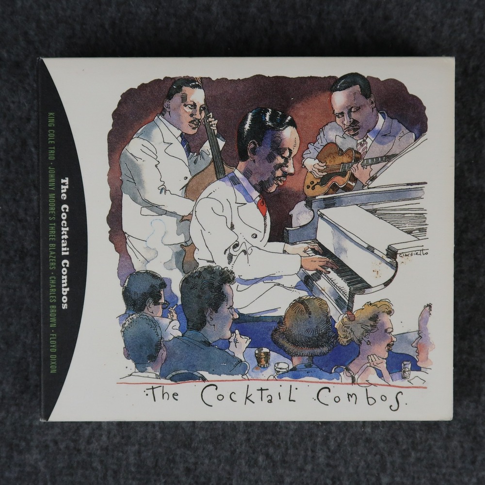Cocktail Combos 3 CD Set King Cole Trio Charles Brown Floyd Dixon Jazz‎ Blues